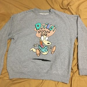 Rocko's Modern Life Mend Sweater Large